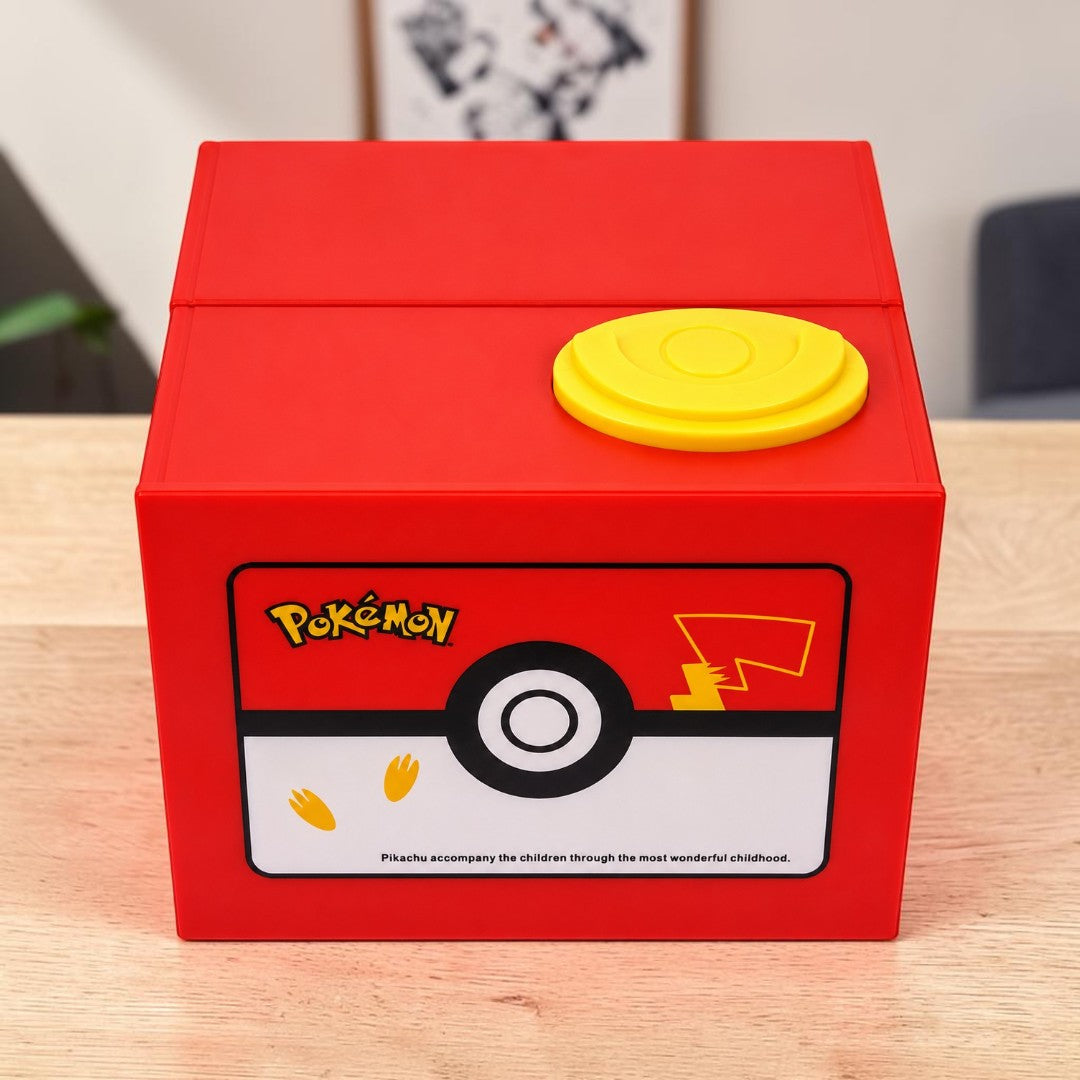 Alcancía Pikachu Come Monedas