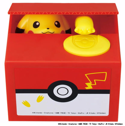 Alcancía Pikachu Come Monedas
