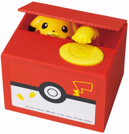 Alcancía Pikachu Come Monedas